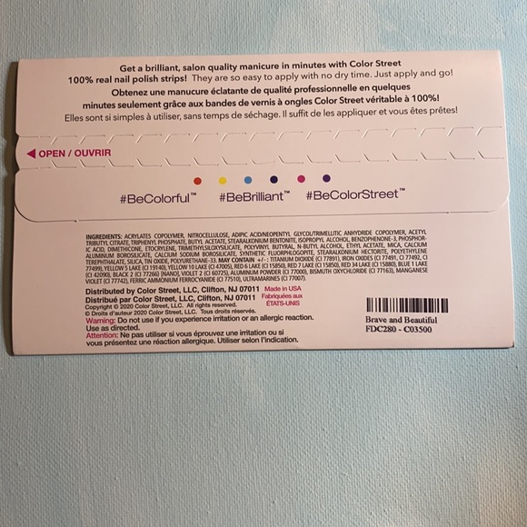 ColorStreet-*Retired* Awareness Shades*Brave and Beautiful* (Epilepsy Awareness) - Picture 2 of 5